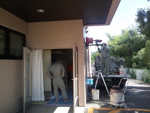 那須烏山市那須南病院ダクト工事