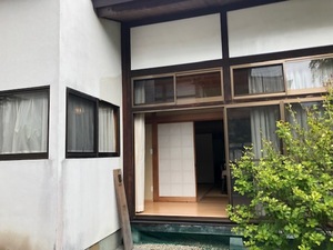 那須烏山市　安楽寺様　庇工事