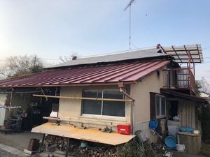 那須烏山市N様屋根改修工事