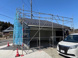那須烏山市T様邸車庫新築工事 (2)