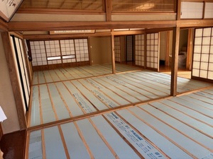 那須烏山市 　〇〇寺様　床改修工事 (2)