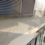 ベランダを解体撤去後外壁を補修
