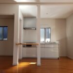 after
既存母屋に台所はありますが、
今回の増築部分に使い勝手の良いミニキッチンを新設。