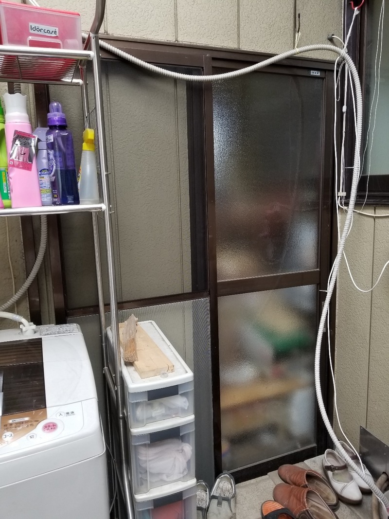 before　勝手口