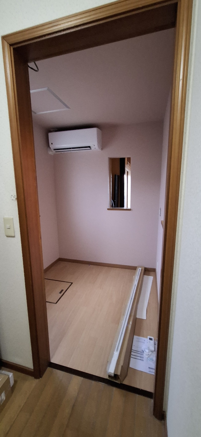 after
UBを撤去し、受付＆事務室に