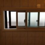 浴室の引違窓　設置例