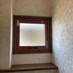 トイレの窓施工例【既存：横辷り】【内窓：FIXタイプ】