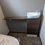 after
床も木目調から石目調に、これだけで高級感がでますね