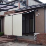 前面にスクリーンがついてるタイプなので、
更に涼しさUP!